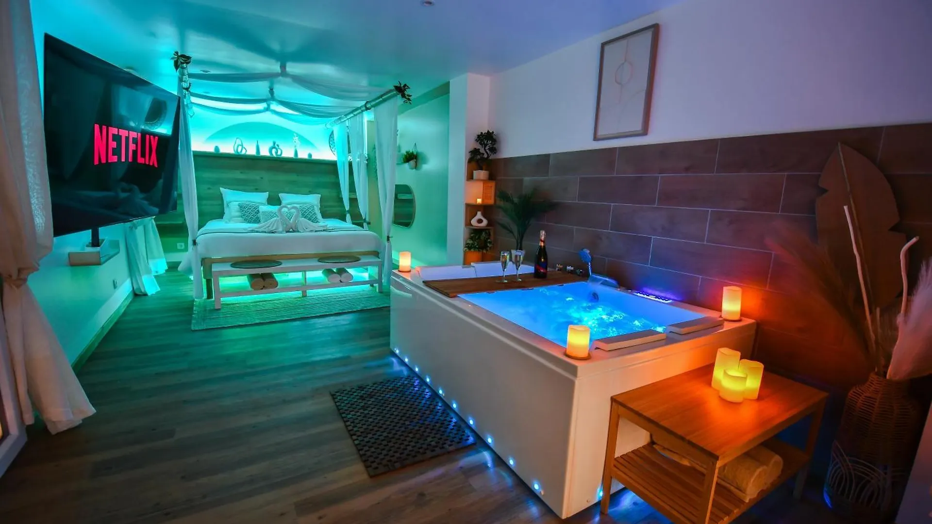 Apartment La Gioya - Love Room, Jacuzzi, Baldaquin La Seyne-sur-Mer