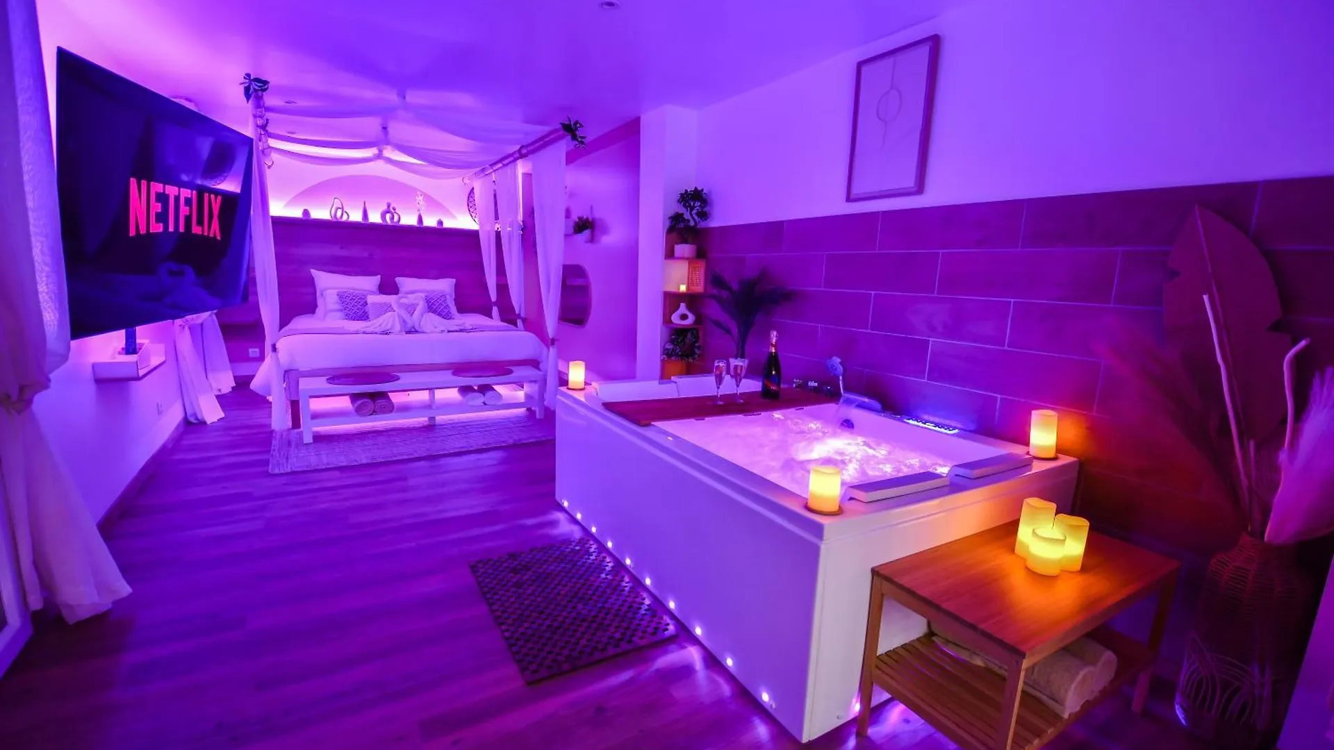 La Gioya - Love Room, Jacuzzi, Baldaquin La Seyne-sur-Mer